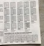 SAFE Dual Blanco- Blätter( 512)  10-er Bögen  7 Stück   2 Taschen