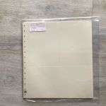 SAFE Dual Blanco- Blätter ( 518)   10er-Bögen  10 Stück   3 Taschen