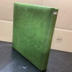 KABE Ringbinder  wattiert leer hellgrün gebraucht