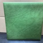 KABE Ringbinder  wattiert leer hellgrün gebraucht