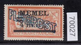 Memel 1921 Mi. Nr. 46 y Ia *