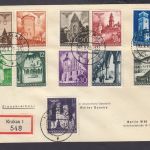 GG 1940, Mi.-Nr. 40-51 Satzbrief Kpl.    Krakau nach Berlin