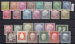 Bund 1954, Mich.-Nr.: 177-203 **