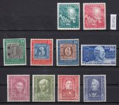 Bund 1949, Mich.-Nr.: 111-120 **