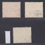 AD Bayern Dienst 1916, Mich.-Nr.: D 26-28 w  gestempelt  Komplett  geprüft