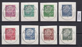 Bund 1954, Mich.-Nr.:  179-260 y gestempelt  Berlin LUXUS geprüft  Attest