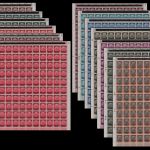 GG 1939, Mi.-Nr. 1-13 ** Kompletter Bogensatz