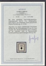Feldpost, Mi.-Nr. 5 a ** geprüft  Attest