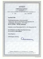 Saarland 1948 Mi. Nr. 255-59 Br **   (Druckdatum)