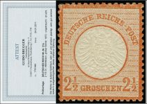 DR 1872, Mich.-Nr.: 21 a * geprüft  Attest