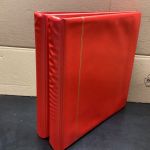 SAFE Ringbinder (14 Ringe) 2  Stück gebraucht leer rot  Lesen