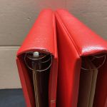SAFE Ringbinder (14 Ringe) 2  Stück gebraucht leer rot  Lesen