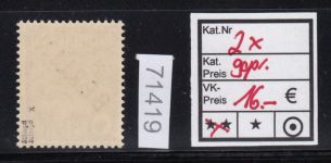 Berlin 1948, Mich.-Nr.:  2 x **  geprüft    50,00  Michel