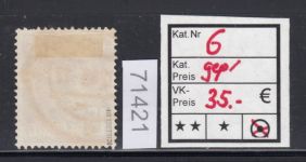 Berlin 1948, Mich.-Nr.:  6 gestempelt  geprüft