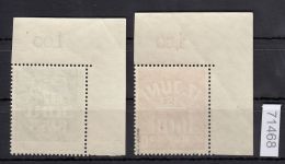 Berlin 1953, Mich.-Nr.: 110+11 ** Eckrand  geprüft
