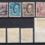 Alliierte Franz. Zone Württemberg Mi. Nr. 28-37 gestempelt  geprüft