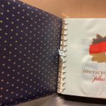 DEUTSCHLAND-PLUS-ALBUM 2002-2004 Vordrucke + Eckrandmarken  gestempelt  komplett
