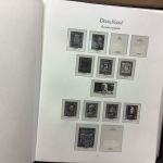 Borek Bund 1949-71 + Bizone Falzlos Vordruckalben mit Taschen Komplett