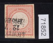 DR 1872, Mich.-Nr.:  8 gestempelt geprüft  Befund