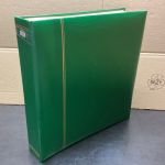 Schaubeck Schraubbinder + 25 Blankoblätter grün  gebraucht