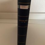 Leuchtturm Klemmbinder  gebraucht Leer blau