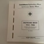 Leuchtturm Deutsches Reich 1933-45 Klemmbinder Vordrucke  gebraucht  Lesen