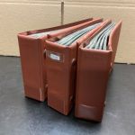 Brief -Album  3 Stück   Zweilochsystem  Druckknopfverschluss für  Briefe