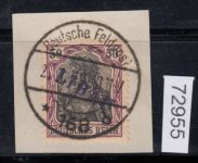 Ober. Ost Libau 1919, Mi.-Nr. 6 B a  gestempelt geprüft