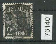 Bezirk 20 nr. 101h Magdeburg 5 ʘ 2 Pf., abgedeckter Ort, geprüft BPP