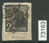 Bezirk 2° nr. 003a Köthen 1 ⨀ 2 Pf., geprüft BPP