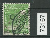 Bezirk 2° nr. 005a Quedlinburg ⨀ 10 Pf., geprüft BPP