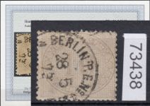 DR 1872, Mich.-Nr.: 12 gestempelt geprüft  Befund   mangel    Mi. 1800,00