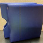 KABE Ringbinder RB  2000 + Schuber  leer wattiert   blau