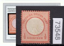 DR 1872, Mich.-Nr.:  3 (*)  geprüft  Befund