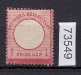 DR 1872, Mich.-Nr.:  4 (*)  geprüft  Befund
