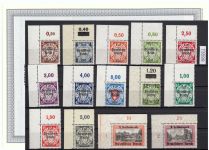 DR 1939, Mich.-Nr.: 716-729 **  Eckrand  lesen