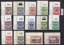DR 1939, Mich.-Nr.: 716-729 **  Eckrand  lesen