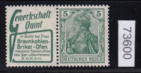 DR 1911 (MH 2), Mich.-Nr.: W 2.5 *