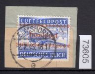 Feldpost, Mi.-Nr. 7 A gestempelt geprüft.
