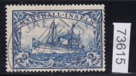 Kolonien Marshall-Inseln 1901, Mich.-Nr.: 23 gestempelt  geprüft