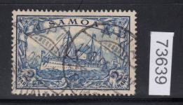 Kolonien Samoa 1900, Mich.-Nr.:17 gestempelt  geprüft