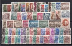 DDR 1953, Mich.-Nr.: 342-422 (mit Block 8+9 A+B) gestempelt Komplett
