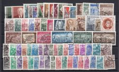 DDR 1953, Mich.-Nr.: 342-422 (mit Block 8+9 A+B) gestempelt Komplett