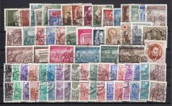 DDR 1953, Mich.-Nr.: 342-422 (mit Block 8+9 A+B gepr Attest) gestempelt Komplett