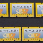 Bund 2002, Mich.-Nr.: ATM 4 **  0,51-2,25   mit Zählnummer
