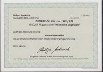 Österreich 1953, Mich.-Nr.: 984-87 **  geprüft  Attest