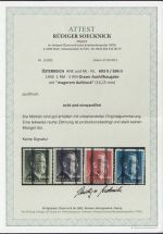 Österreich 1945, Mich.-Nr.: 693-696 II ** geprüft  Attest