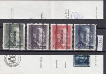 Österreich 1945, Mich.-Nr.: 693-696 I ** geprüft