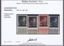 Österreich 1945, Mich.-Nr.:  Va-d ** Hitler Aufdrucke   geprüft  Befund