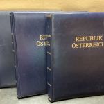 Collecta Österreich  1945-2003 3 Stück Alben mit Vordrucke ohne Klemmtaschen